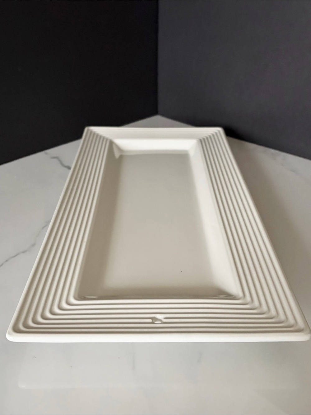 Pinstripes Bread Tray by Nora Fleming